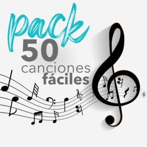 Pack 50 Canciones Fáciles en Guitarra + Ebook de Acordes