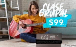 Clase Grupal - Online - Guitarra - Nivel 1