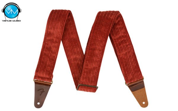 FENDER STRAP CORDUROY ANTIQUE CHERRY 0990639037