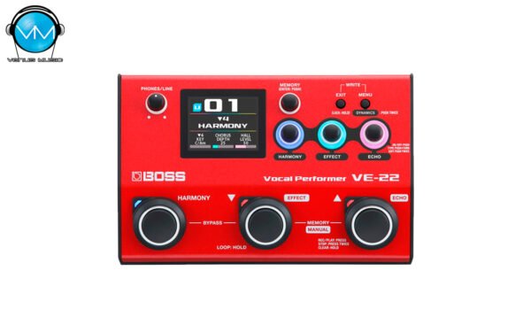 PEDAL DE EFECTOS VOCALES Y LOOPER BOSS VE-22