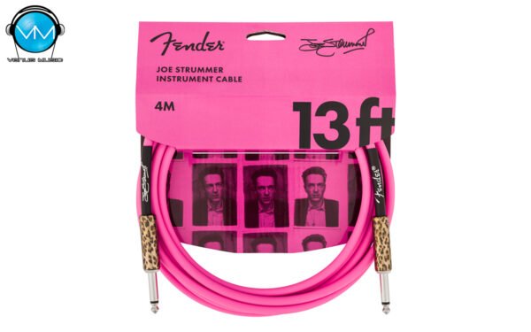 CABLE FENDER P/INSTRUMENTO DE 4M JOE STRUMMER PINK LEOPARD 0990810215