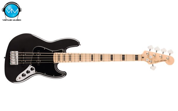 BAJO ELÉCTRICO SQUIER JAZZ BASS® V ACTIVE SERIE AFFINITY BLACK 0378753565