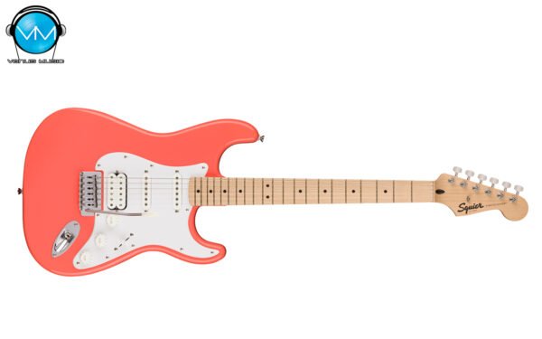 GUITARRA ELÉCTRICA SQUIER SONIC STRATOCASTER HSS CORAL 0373202511