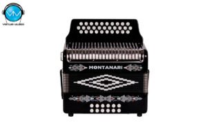 ACORDEON MONTANARI 31 BOTONES 12 BAJOS SOL ESTANDAR ORDINARIO BK MONT-PG(P)BK GCF