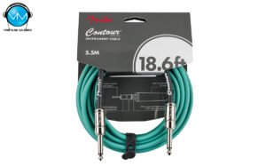Cable Fender p/instrumento Contour Sherwood Green 5.5M 0990571846