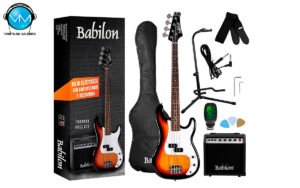 PAQ. BAJO ELECT. BABILON C/ACCS SUNBURST TOURMAN-BASSKIT-SB