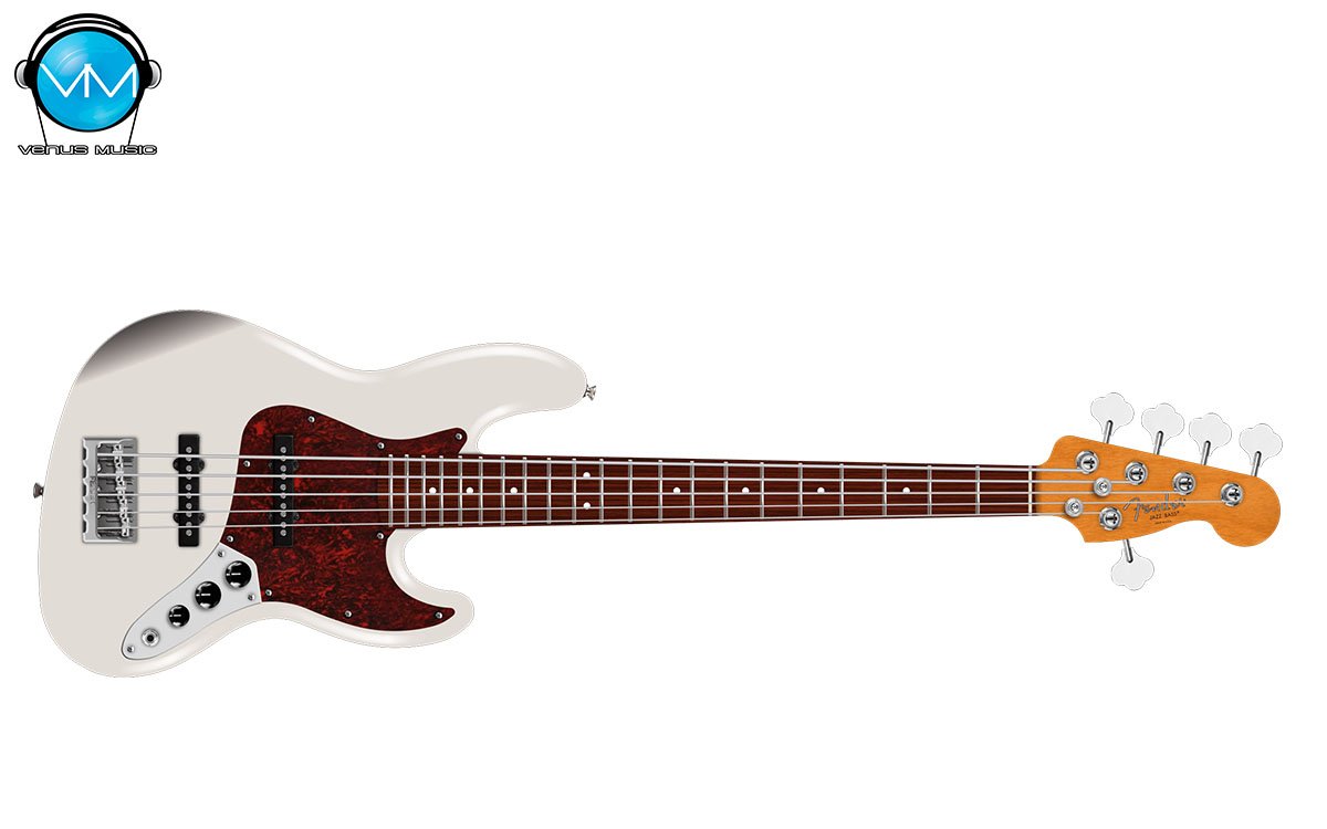 Bajo Eléctrico Fender American Professional Jazz Bass V Olympic White 0192940705