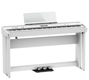 PIANO DIGITAL ROLAND FP-90X WHITE C/BASE Y PEDALES