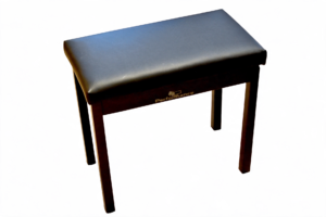 BANCO P/PIANO BLACK PERFORMANCE C/COMPARTIMENTO PF-F20-BK