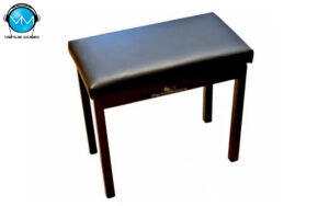 BANCO P/PIANO BLACK PERFORMANCE C/COMPARTIMENTO PF-F20-BK