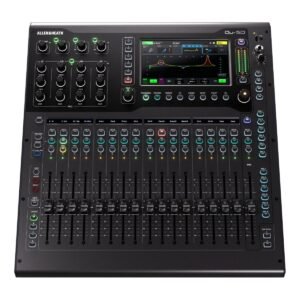 Mezcladora Digital Allen & Heath Con Dante 16 Preams QU-5D