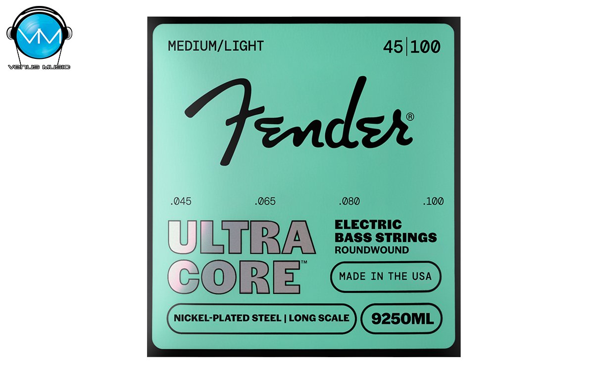 Encordadura p/bajo Fender UltraCore™ 9250 45-100 0737250505