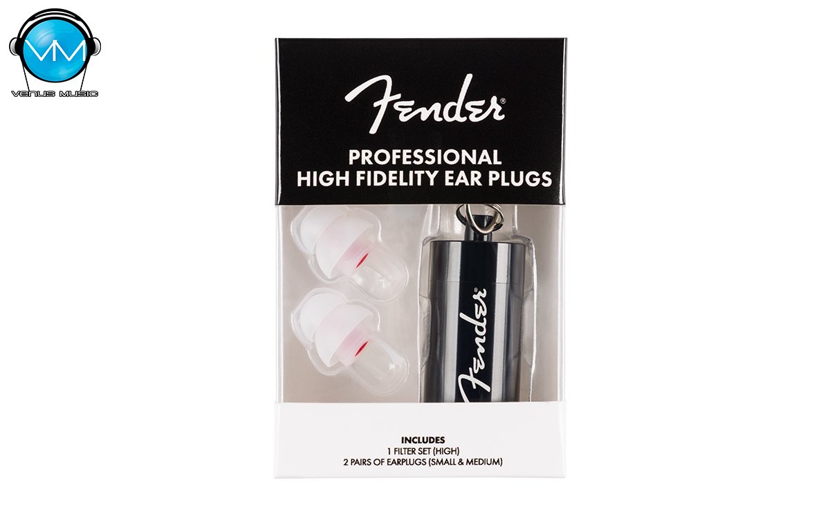 Tapones Fender p/ oídos Hi-Fi profesional Ear Plugs 0990545002