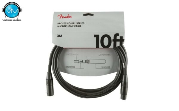 Professional Series Microphone Cable, 10', Black 3M 0990820022