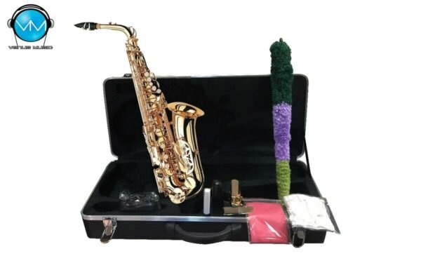 SAXOFÓN DORADO ALTO KLINGT CON ESTUCHE FT-6430L