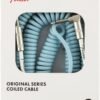 FENDER ORIGINAL SERIES COIL CABLE 30 FT DAPHNE BLUE 0990823006