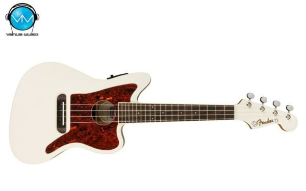 FENDER UKULELE FULLERTON JAZZMASTER® OLYMPIC WHITE 0971653005