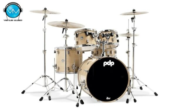 Batería PDP Concept™ Maple - Natural Lacquer - 5-Piece Kit PDCM2215NA C/Atriles Incluidos