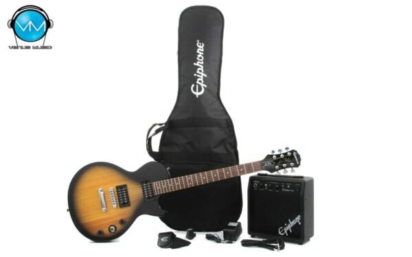 PAQUETE DE GUITARRA ELÉCTRICA EPIPHONE LES PAUL VINTAGE SUNBURST PPEGEGL1VSCH1