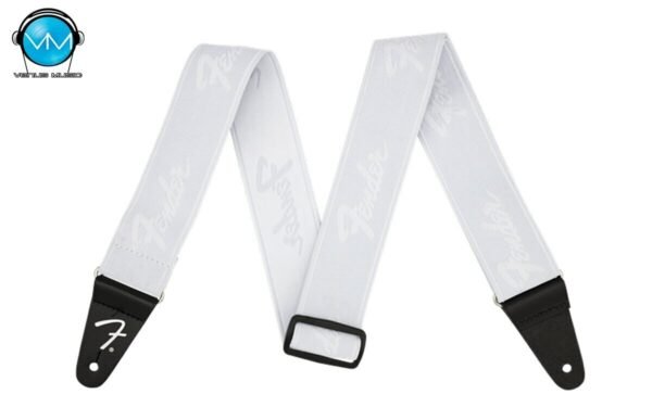 FENDER® WEIGHLESS™ RUNNING LOGO STRAP WHITE 0990642077