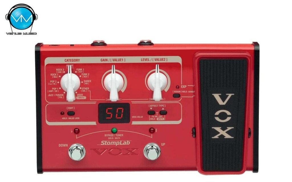 Multiefectos para Bajo Vox StompLab 2B Venus Music