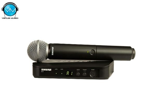 Sistema Inalámbrico Shure Vocal de Mano BLX24/SM58