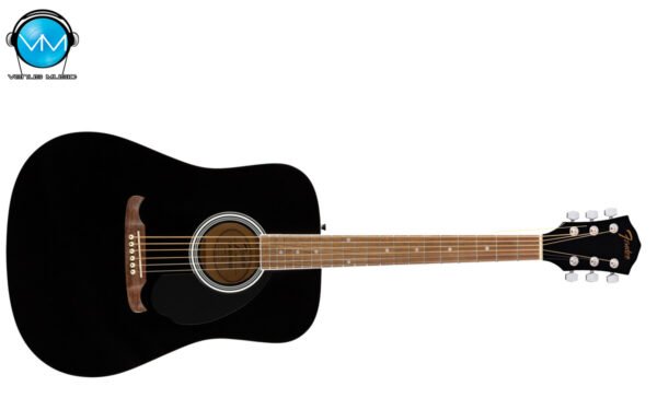 GUITARRA ACÚSTICA FENDER FA-125 DREADNOUGHT, WALNUT BLACK W/BAG 0971210706