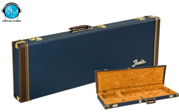 ESTUCHE FENDER CLASSIC SERIES WOOD CASE STRAT/TELE, NAVY BLUE 0996106302