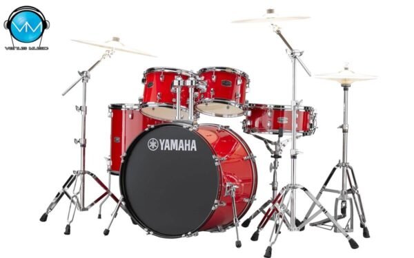 Bateria Yamaha Rydeen Hot Red c/herrajes JGM2F53A