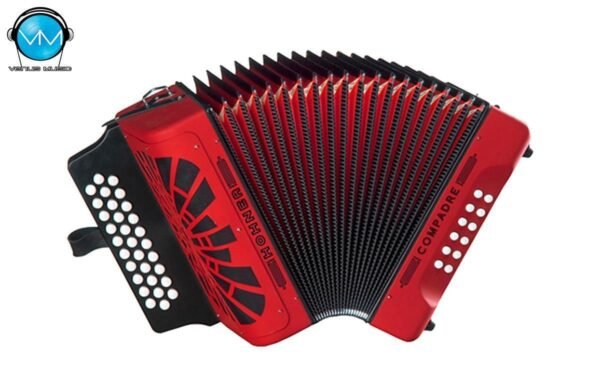 ACORDEON HOHNER COMPADRE FA ROJO