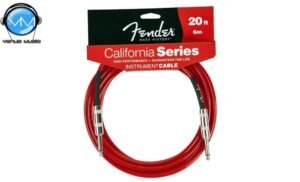 Cable para Instrumento Fender California Candy Apple Red 6M 0990520009