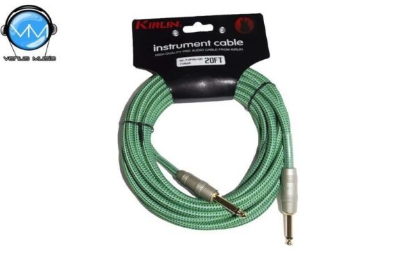 Cable para Instrumento Kirlin IW-241PRG/GR 20FT