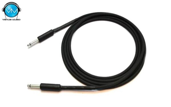 CABLE PARA INSTRUMENTO MRS 6 MT, NEGRO. REFORZADO