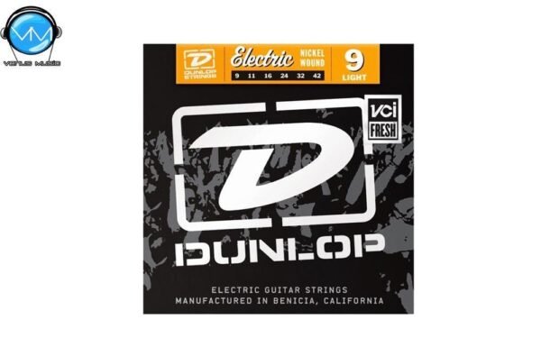 Dunlop DEN0942 Encordadura Guit. Eléctrica Light Nickel