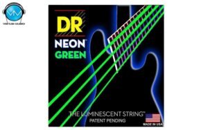 Encordadura DR Bajo 4 cuerdas NEON Green 45-105