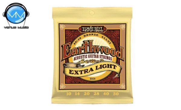 Ernie Ball 2006 Earthwood ExtraLight Encordadura Guit. Acust.