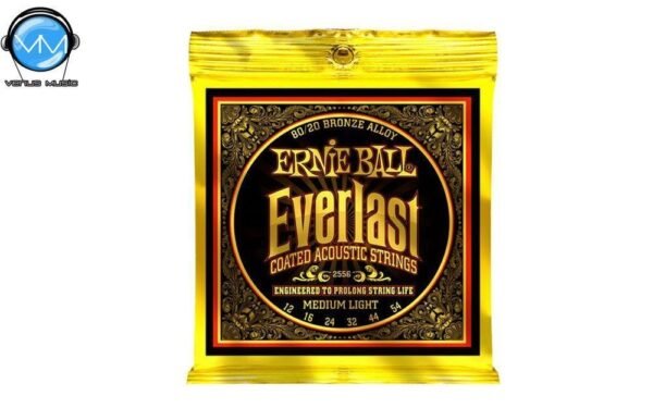 Ernie Ball 2556 Everlast MediumLight Encordadura Guit. Acust. 12-54