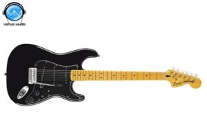 Fender Squier Vintage Modified 70s Black Strat Guitarra Eléctrica