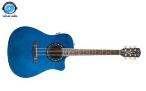 GUITARRA ELECTROACÚSTICA FENDER T-BUCKET 300-CE TRANS BLUE QUILT-V2