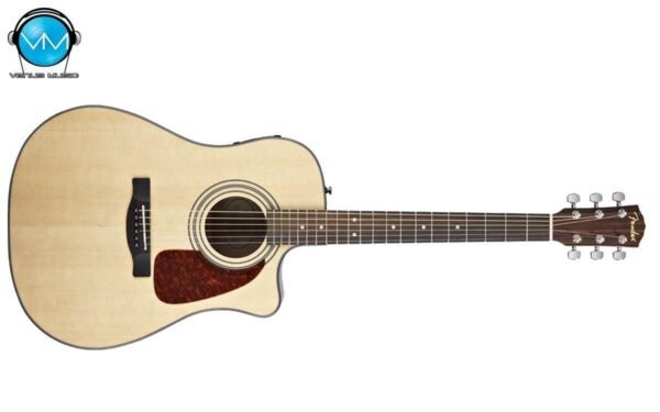 Guitarra Fender Electroacústica CD-140SCE Natural con Estuche Rígido