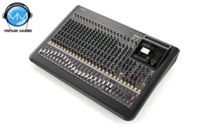 Mezcladora de 24 canales con efectos digitales EQ gráfico y conexión USB MGP24X