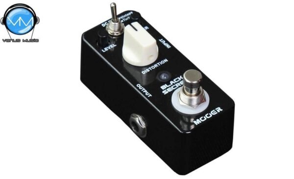 MOOER BLACK SECRET PEDAL DE DISTORSIÓN PARA GUITARRA