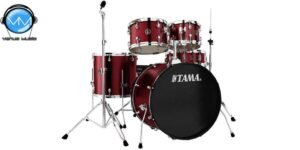 TAMA BATERIA RHYTHM MATE 5PZAS. VINO C/ATR MOD. RM52KH5-WR