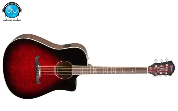 Guitarra Electroacústica Fender T-Bucket 300CE Red