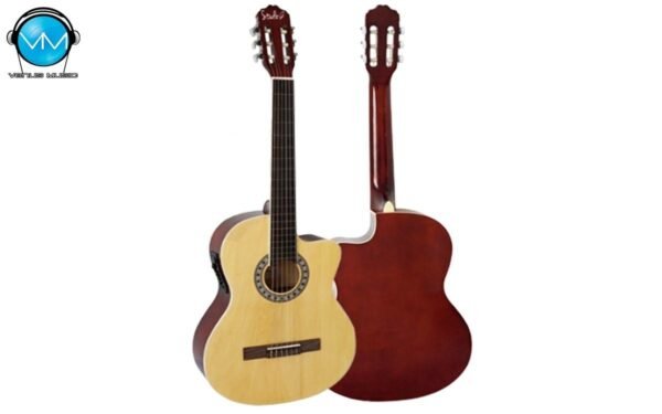 Guitarra Electroacústica Studio G Cutway Natural 39" con Funda SG041CEN