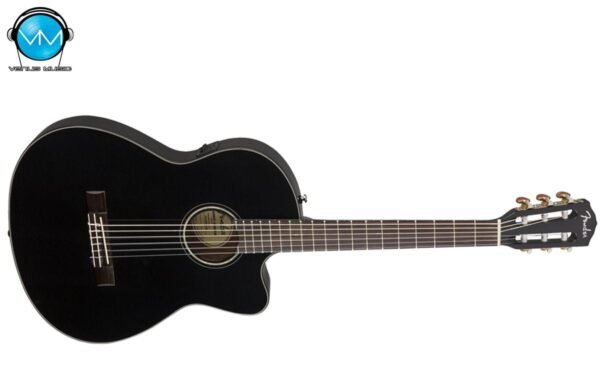 Guitarra Fender Electroacústica CN140SCEBK THINLINE