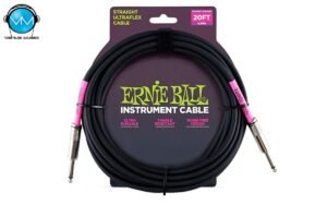 Cable para Instrumento Ernie Ball 6.09 Mts Recto/Recto 6046