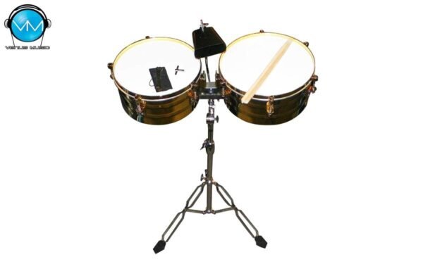 TIMBALES KLINGT DORADOS 13 Y 14 FT100G C/ATRIL