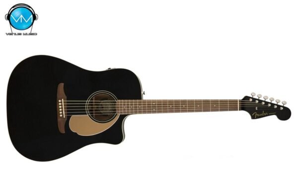 Guitarra Electroacústica Fender Newporter Player Jetty Black