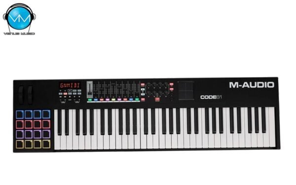 CONTROLADOR M-AUDIO MIDI USB CON X/Y PAD 61 TECLAS CODE61